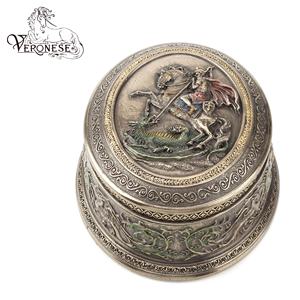 Caja de Recuerdos de Resina de Diseño VERONESE para Decoración del Hogar y Estilo Interior - Product Image 3