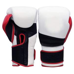 RC Fitness Wear Boxing Gloves for Training Lightweight Non-Slip PU Leather Breathable Inner Lining Hook Loop Wrist <b>Strap</b> for - Product Image 1