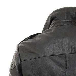 Meilleures ventes - Veste de motard pour homme en cuir véritable 100% - Style streetwear - Haute qualité - Imperméable et respirante - Product Image 5