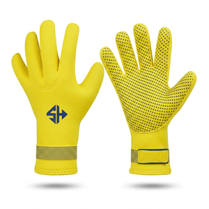 5mm Thermal Scuba Diving Gloves Wear Resistant Neoprene <b>Wetsuit</b> Gloves Anti Scratch Five Finger Underwater Spear Fishing Mittens - Product Image 2