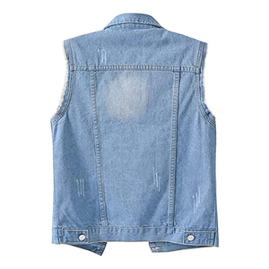Nuevo Chaleco Vaquero Transpirable de Invierno para Hombre, 100% Algodón, Sin Mangas, Ropa Exterior Informal - Product Image 2