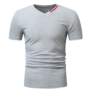 T-shirt personnalisé de haute qualité à col rond pour hommes grande taille décontracté sport séchage rapide t-shirt vierge 100% coton design unisexe - Product Image 1