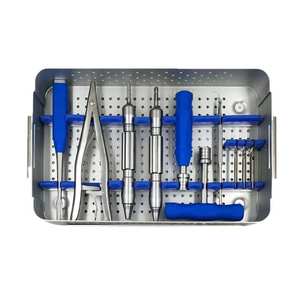 ชุดเครื่องมือผ่าตัดสำหรับถอดสกรูหักแบบใช้ซ้ำได้สำหรับการยึดกระดูกสุนัขและการดูดซับหนอง - Product Image 5