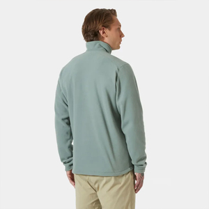Veste matelassée chauffante en toile coupe-vent pour homme, design personnalisé, col montant, fermeture éclair, pour sports d'hiver, avec doublure polaire - Product Image 4