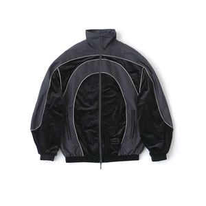 High Quality Men's Sports Polyester Tracksuit <b>Jacket</b> Hood Breathable Zipper Baggy <b>Straight</b> Leg RainSuit for Outdoor Activities - Product Image 5