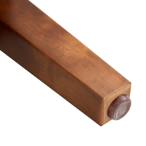 Banc Mid-Century Modern Vietnam en tissu de lin de qualité supérieure + éponge haute densité + bois massif naturel MD06 - Product Image 3