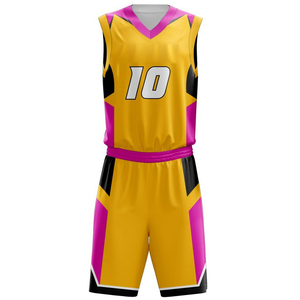 Tenues de basketball de qualité supérieure, sur mesure, 100% polyester, nouveau design, en vente en ligne - Product Image 5