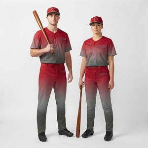 Wholesale Sublimation Bottom Team Softball Wear Polyester Plain Custom Sublimation Baseball Pants White pants - Product Image 2