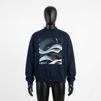 Sweat à capuche unisexe surdimensionné décontracté en molleton 100 % coton de qualité supérieure, 450 GSM, respirant, col montant, idéal pour l'hiver – Nouvelle collection très prisée