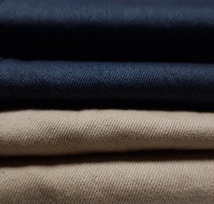 Tissu Super Extensible Tissé Poids Moyen 330g/m² GSM Sergé Slub RHT Finition Lisse pour Femmes et Hommes - Product Image 4