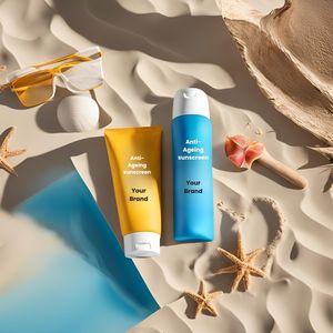 Crema Solar Orgánica Vegana con FPS 30, Antienvejecimiento, Resistente al Agua, Hidratante para Todo Tipo de Piel, Venta al por Mayor del Fabricante, ODM/OEM - Product Image 1