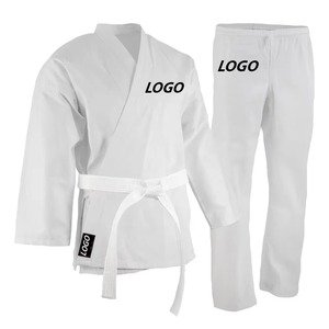 Pakistan Best Quality 100% Polyester/Cotton Martial Arts Karate Uniform For Adult Professional Martial Arts Training Karate Suit - Product Image 1