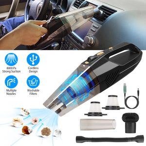 Aspiradora Inalámbrica de Mano para Auto de 120W 8000PA DC 12V, Plumero para Limpieza Interior de Automóviles y Hogares - Product Image 1