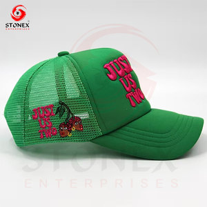 Nueva Gorra Trucker Personalizada con Logotipo Promocional, Precio Económico de Fábrica, Color Sólido, Gorra Snapback de Lona 100% Algodón Unisex - Product Image 3