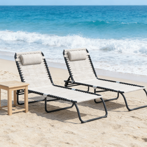 Chaises longues de plage pliables - Product Image 6
