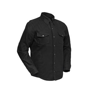 Unique Design Men Denim Shirt Long Sleeve Vintage Washed Look Modern Casual Style Soft Cotton Comfortable To Wear Top-Notch Oem - Product Image 5