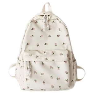 Mochila para Portátil Unisex de Gran Capacidad, Impermeable, Antirrobo, de Nailon de Color Sólido, con Cierre de Cremallera, para la Escuela - Product Image 1