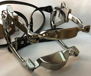 Espéculo bucal equino para caballos, herramienta de flotación dental, seguro y fiable para operaciones veterinarias, correas de cuero ajustables - Product Image 3