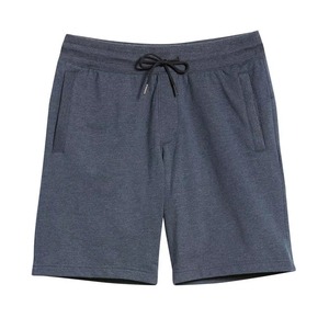 Wholesale PolyesterCotton Fleece French Terry Breathable Solid Casual Nonwoven Chenille Embroidery Sweat Shorts Men's - Product Image 4