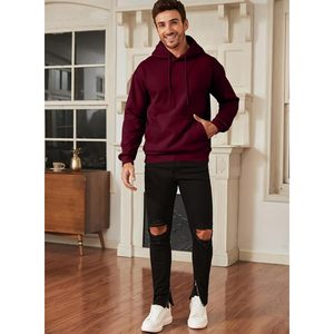 Sudaderas con Capucha Personalizadas para Hombre, Casuales, de Algodón, Manga Larga, Bordado 3D, Tallas XXS a 6XL - Product Image 3