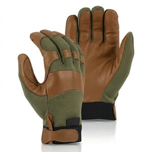 Industrial Safety Work <b>Gloves</b> High Vis Synthetic Leather Palm Spandex Back Adjustable Wrist Utility <b>Gloves</b> Top - Product Image 4