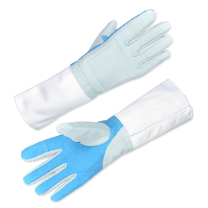 Guantes de Esgrima al por Mayor, Duraderos, de Cuero Sintético con Acolchado Antideslizante, Protección para Entrenamiento Deportivo, Productos de Esgrima Premium - Product Image 1