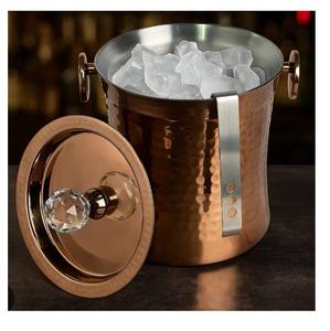 Royal Look Barware Supplies - Cubitera de Acero Inoxidable para Vino y Cerveza con Acabado Personalizado, con Asa y Tapa, al Precio Más Bajo - Product Image 3