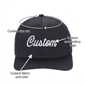 Classic Cotton Baseball Cap Custom Logo Embroidery 5 Panel Adjustable Fit Men <b>Women</b> Sports <b>Hat</b> Breathable Streetwear <b>Summer</b> Cap - Product Image 5