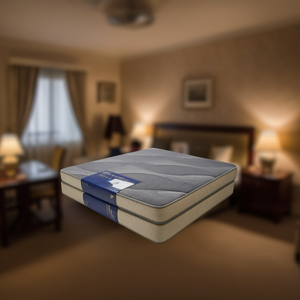 Surmatelas matelassé pliable de 5 pouces d'épaisseur pour lit Queen Size, idéal pour la maison, l'hôtel et l'auberge - Product Image 3