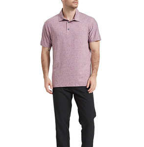 Nouveau design optimal, jersey tricoté solide pour chemise homme, manches courtes, haute qualité, logo personnalisé, séchage rapide, polyester/coton, vêtements décontractés - Product Image 5