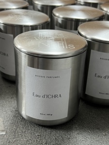 Tarro de vela de acero inoxidable de lujo personalizado con acabado mate y tapa, tarros metálicos para hacer velas, recipientes para velas aromáticas y votivas. - Product Image 6
