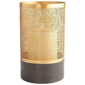 Candelabros de candelita de Metal redondos decorativos de oro nuevo/negro para el hogar y la decoración de la Mesa de la boda vela votiva - Product Image 1