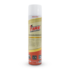 Nettoyant mousse pour pneus Roadpower 4X 650ml, nettoyage en profondeur et brillance longue durée pour tous les pneus, laisse un aspect propre, foncé, comme neuf - Product Image 6