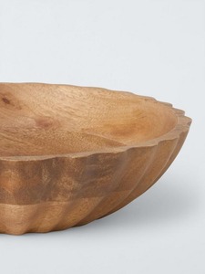 Juego de Tazones para Servir de Madera Natural Hechos a Mano, Tazones para Ensalada Tallados Altamente Personalizados, Estilo Clásico para Servir Comida en Fiestas, FAIZA CRAFT - Product Image 3