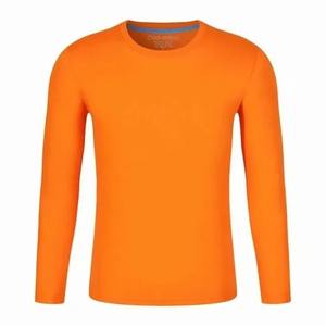 Camisetas Unisex de Manga Larga 100% Algodón, Cuello Redondo Personalizado, Camiseta Casual para Hombre, Venta al Por Mayor de Fábrica, Estilo Casual Liso - Product Image 3