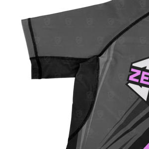 Offres exceptionnelles : Rashguard homme avec logo personnalisé, haute qualité, manches courtes, vêtements anti-UV tendance, prix bas - Product Image 5