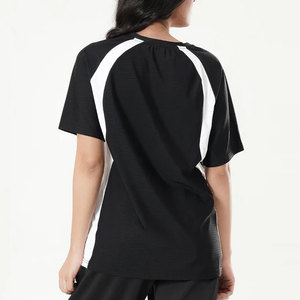 Camiseta Deportiva de Verano para Mujer, 100% Poliéster, Corte Ajustado, Personalizable, Lisa, Transpirable, Manga Larga, Secado Rápido, Ligera y Elástica - Product Image 2