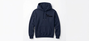 Sweat-shirt à capuche personnalisé Aigle Féroce Gris Foncé Oversize Streetwear Décontracté Athlétique Hommes Femmes Vente en Gros OEM - Product Image 2
