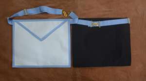 Delantal Masónico NESTA SPORTS para Caballero de la Rito Escocés Rectificado (RER), Delantal Duradero para Coser - Product Image 5