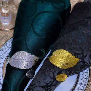 Anillos de Servilleta de Lujo Personalizados, Material Metálico, Latón Dorado, Accesorios de Decoración de Mesa, Anillo de Servilleta para Bodas, Venta al Por Mayor - Product Image 5