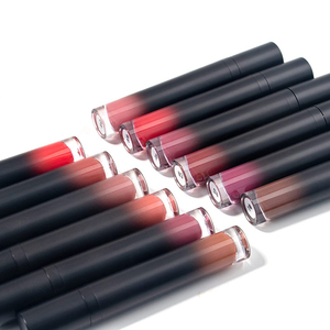12 Colors Matte Liquid <b>Lipstick</b>, Velvet Long-Lasting Non-Transfer Waterproof Lip Gloss with Gradient Black Tube - Product Image 3