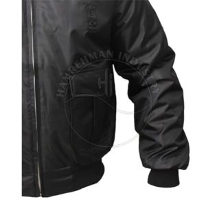 New Security <b>Jacket</b> For <b>Men</b> <b>Reflective</b> Warm Coat with Security Uniform Cotton Material Workwear Security <b>Jacket</b> Construction - Product Image 3
