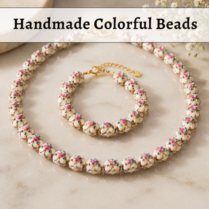 Perles en verre soufflé à la main en forme de cœur, 18 mm, blanches, pour la création de bijoux décoratifs, fabrication de colliers, bracelets, fournitures artisanales EXCEL - Product Image 6