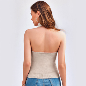Nueva Camiseta sin Mangas de Moda para Mujer, para Uso en Exteriores, Transpirable, Ropa Deportiva, para Gimnasio - Product Image 3
