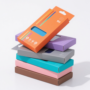 Caja de Embalaje Personalizada para Teléfono Móvil, Caja de Papel para Protector de Pantalla de Vidrio Templado - Product Image 5