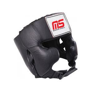 อุปกรณ์ป้องกันศีรษะสำหรับฝึกคาราเต้ & MMA หนังพียู - Product Image 4