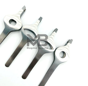 Juego de Pinzas para Cejas Mini, Pinzas de Precisión de Acero Inoxidable con Punta Puntiaguda, Pinzas de Belleza de Estilo Moderno para Depilación Facial - Product Image 3