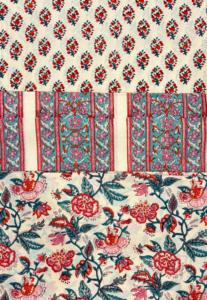 Tissu en coton léger imprimé au bloc, tissu en coton doux de qualité supérieure pour robes et fournisseur en gros pour l'exportation, fournisseur pour commandes en gros - Product Image 2