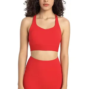 Everglide Corporation EC-WT-018 <b>Women</b> <b>Brown</b> Knitted Scoop Neck Tank <b>Top</b> Sleeveless Solid Color Casual Minimalist Front - Product Image 2