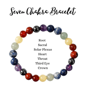 Wholesale 7 <b>Chakra</b> 8mm <b>Bracelet</b> Natural Crystal Stone Beaded <b>Bracelet</b> for Healing Yoga Spiritual Jewelry - Product Image 1